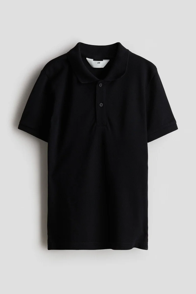 H&M Cotton piqué polo shirt