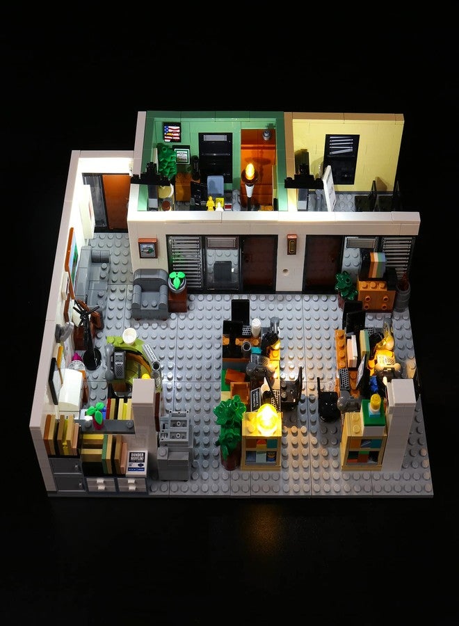 فونادو مجموعة إضاءة LED من VONADO متوافقة مع مجموعة Lego The Office 21336، إضاءة DIY متوافقة مع مجموعة Lego The Office (بدون نموذج Lego، فقط أضواء) - Image 2