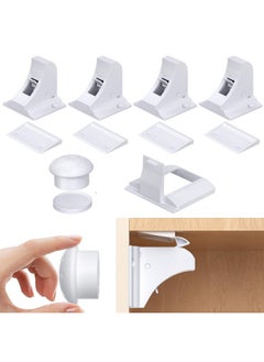 dreambaby Dreambaby Lever Door Child Safety Lock - Fits Most Lever Handles- Baby Proof Doorknob Guard -White - 3 Pack  - Image 1