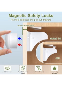 dreambaby Dreambaby Lever Door Child Safety Lock - Fits Most Lever Handles- Baby Proof Doorknob Guard -White - 3 Pack  - Image 2