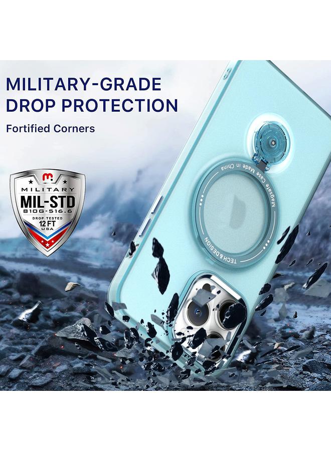 S-TOP Case For iPhone 13 Pro 360 Degree Rotation Holder MagSafe Magnetic Phone Case - Image 3