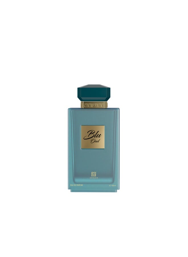 Ahmed Al Maghribi Blu Oud EDP 100 ml Eau de Parfum - 100 ml  (For Men & Women) - Image 2