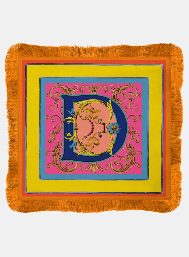 BACI MILANO - PLACEMAT 38X38 - ORTIGIA LETTER D - COTTON - Image 2