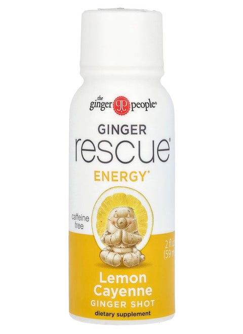 Ginger Rescue Shot Lemon Cayenne 2 fl oz (59 ml)