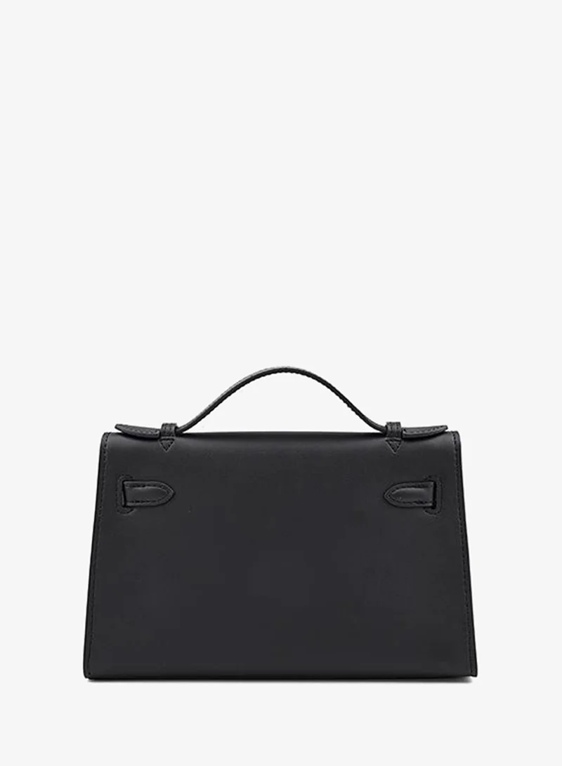 Iconstyle Black Women’s Structured Satchel Handbag for Women | Best Price UAE