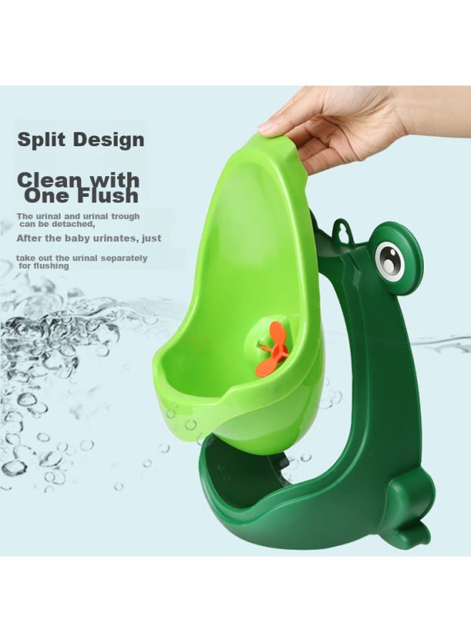 Doctor Ma Dr. Ma Children's Urinal, Boy's Urinal, Standing Urinal For Boys, Baby Peeing Aid, Toilet Training Device, Frog-shaped - Image 4