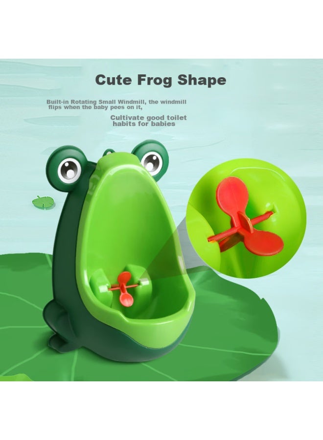 Doctor Ma Dr. Ma Children's Urinal, Boy's Urinal, Standing Urinal For Boys, Baby Peeing Aid, Toilet Training Device, Frog-shaped - Image 2