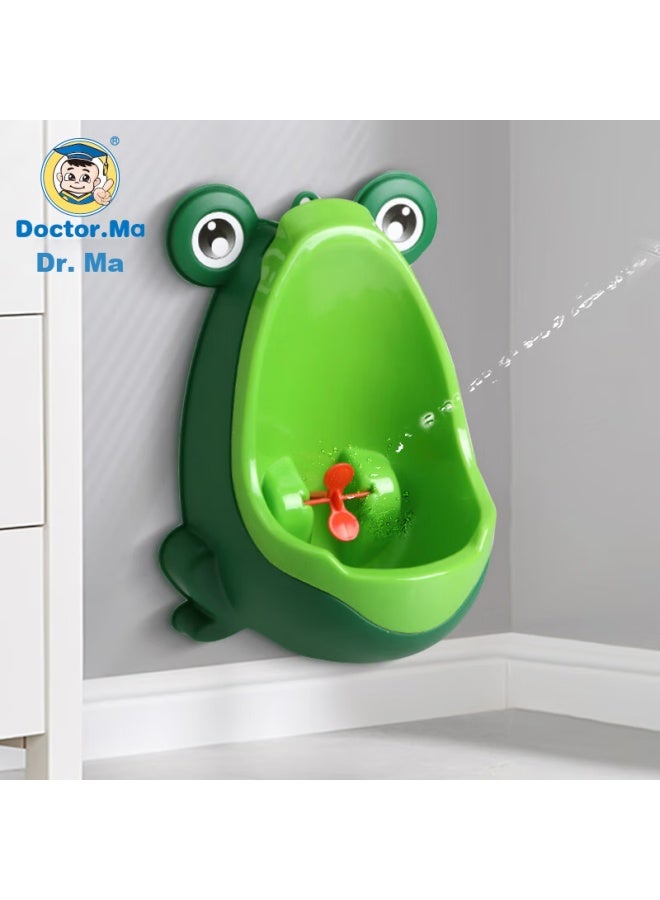Doctor Ma Dr. Ma Children's Urinal, Boy's Urinal, Standing Urinal For Boys, Baby Peeing Aid, Toilet Training Device, Frog-shaped - Image 1
