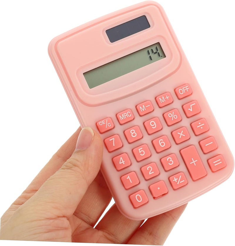 Portable Calculator for Boys and Girls Small and Girls Calculator Multi-use Calculating Gear - Image 5