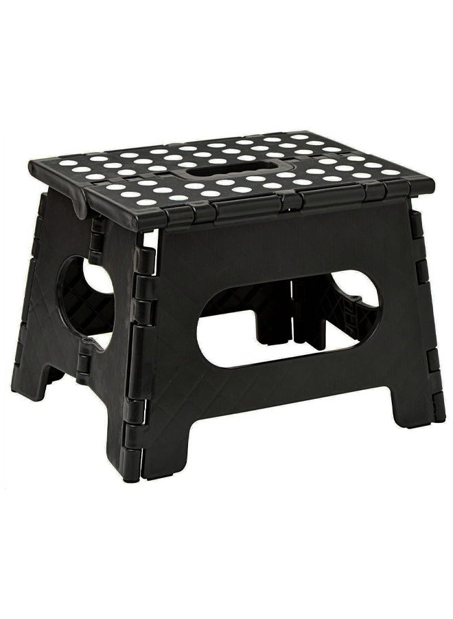 DUNISO Folding Step Stool, Foldable Footstool, Non-Slip Step Stool, Sturdy And Durable, Can Support Adults, Safe Enough For Children, Can Be Easily Opened With One Flip, Suitable For Kitchen, Bathroom, Bedroom, Children Or Adults (29x22x22cm)  - Image 4