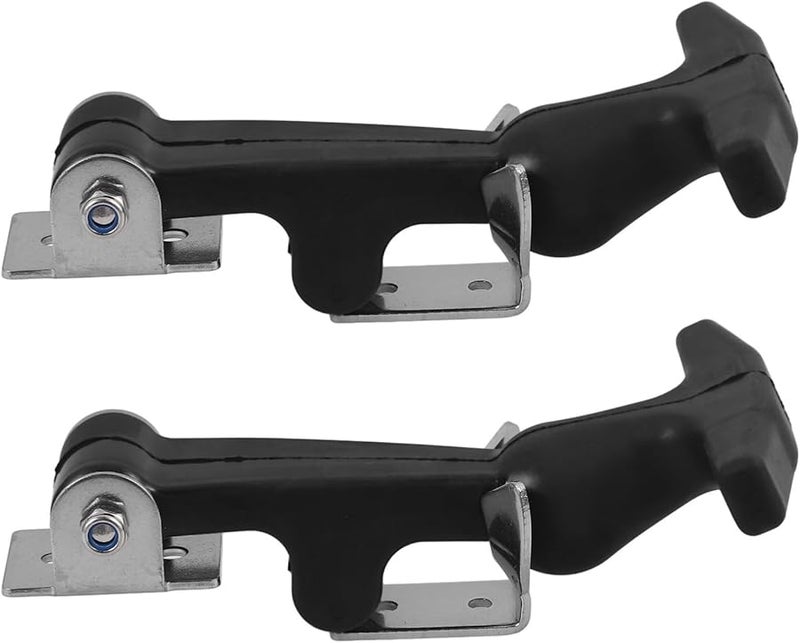 VILLCASE قطعتان من مزلاج ثقيل مرن لصندوق الأدوات والمعدات الميكانيكية قفل آمن مشبك - Image 2