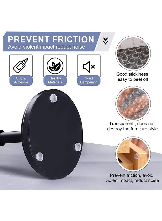 تودي جي هو أقدام مطاطية صافية، 100 قطعة من قطع الخزانة مضخمات أبواب وسادة لاصقة للأدراج خزانات لوحات القطع إطارات الصور الفوتوغرافية زجاج الطاولة قمم - Image 3