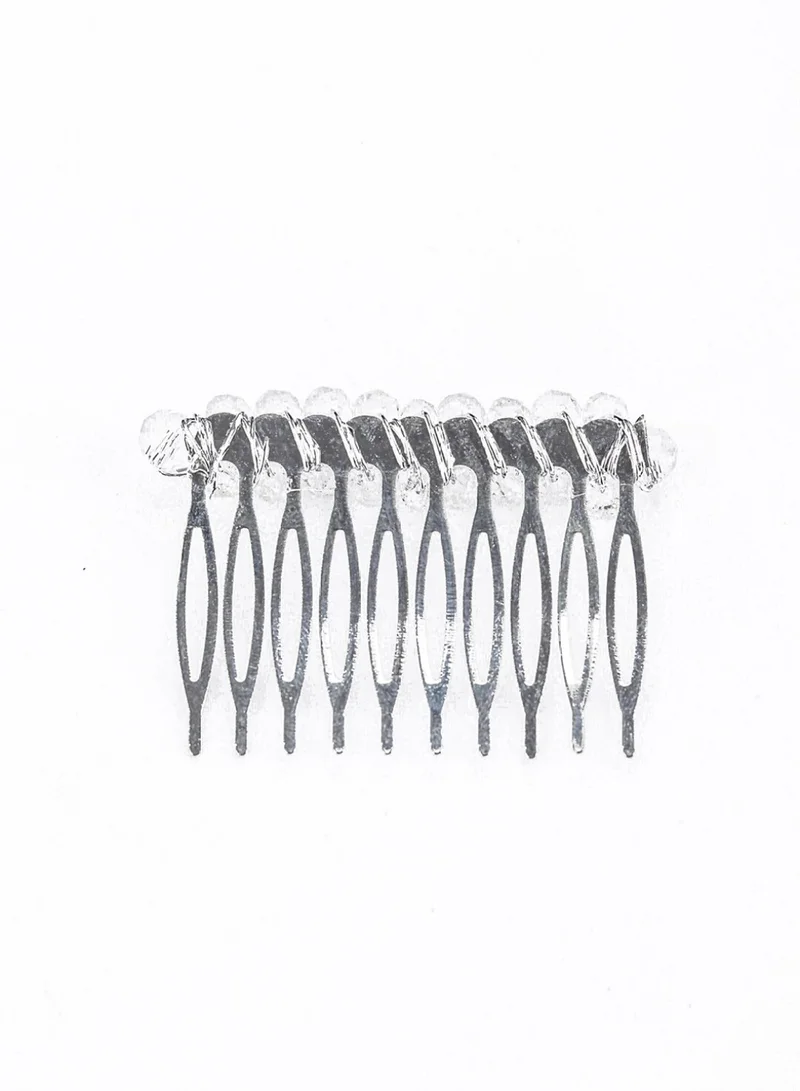 Priyaasi Women White Embellished Hair Pin