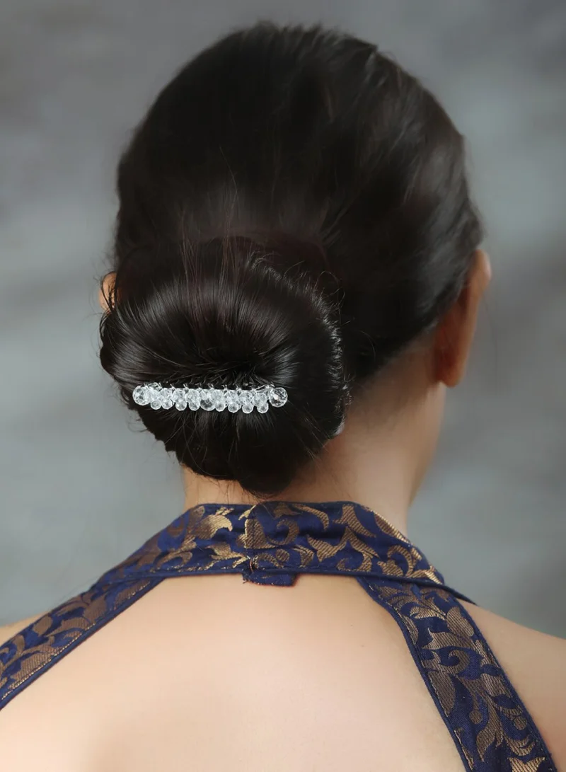 Priyaasi Women White Embellished Hair Pin