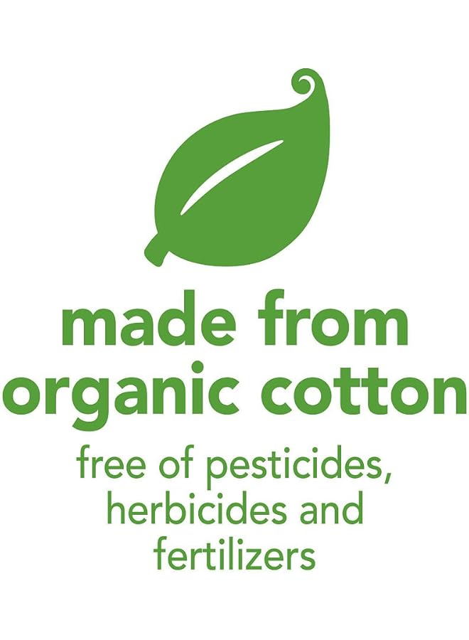 green sprouts Baby Muslin Face Cloths Organic Cotton Pack Of 5 5 Count - Image 2