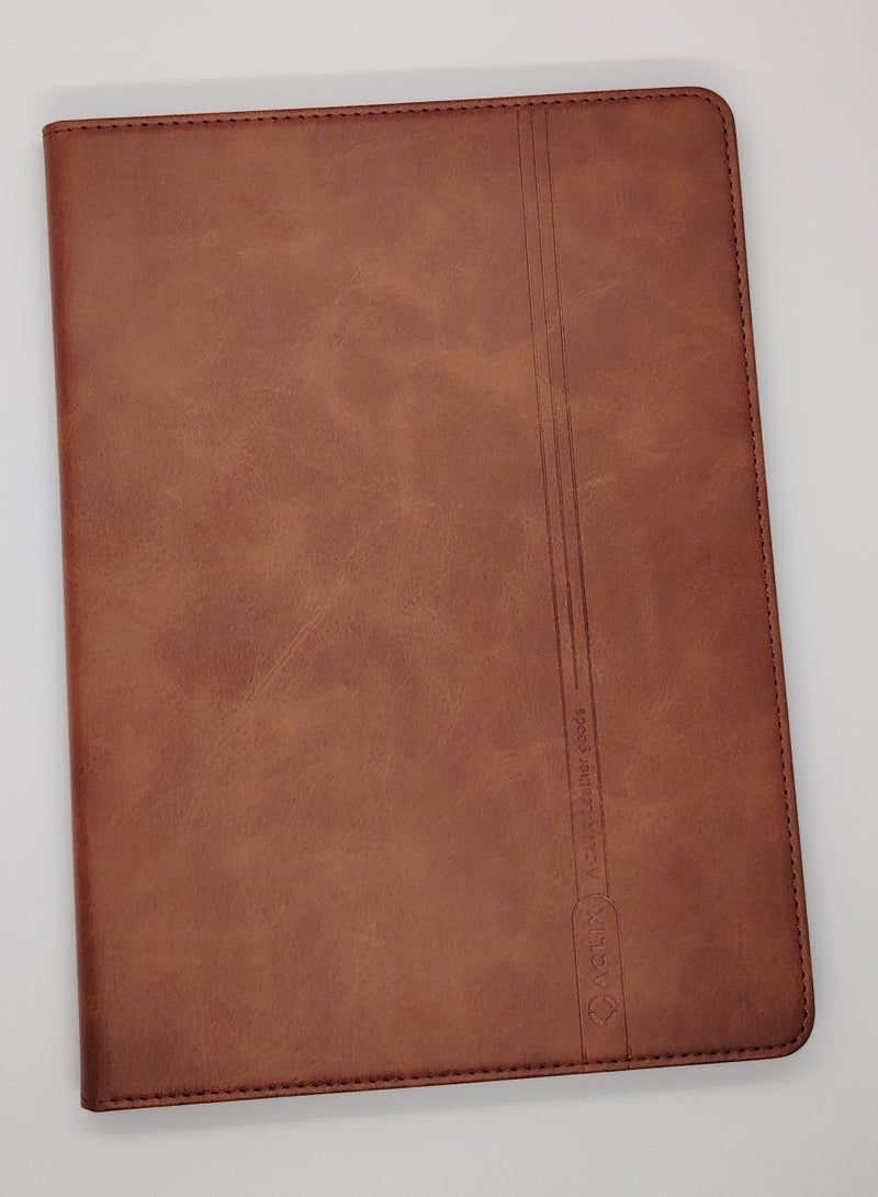ACLIX Case Cover For iPad 9.7 Plain Weave Stretch Leather + TPU Bracket Protective Holster With Sleep Function - Image 1