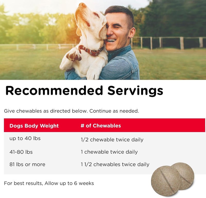 nutri vet Nutri-Vet Hip & Joint Advanced Strength Chewables for Dogs - Liver Flavor, 90 Count - Image 5