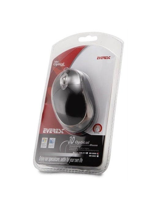Everest KM-6809 USB Optical Mouse  - Image 3