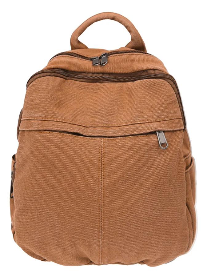 تايك تو شنطة ظهر سادة بسحاب للإغلاق