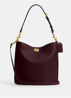 كوتش اوت ليت حقيبة دلو ناعمة من COACH Willow مقاس 19  - Image 1