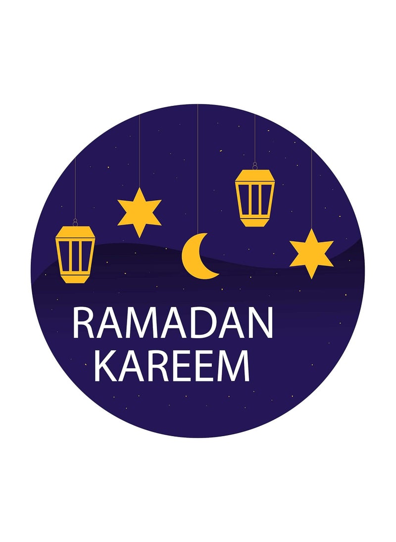 PRINTSHOP4ME Ramadan Vinyl Stickers Pack–Decorative Islamic Themed Stickers For Ramadan And Eid Celebrations–Perfect For Home,Gift Wrapping,Notebooks,Water Bottles,Laptops  - Image 1