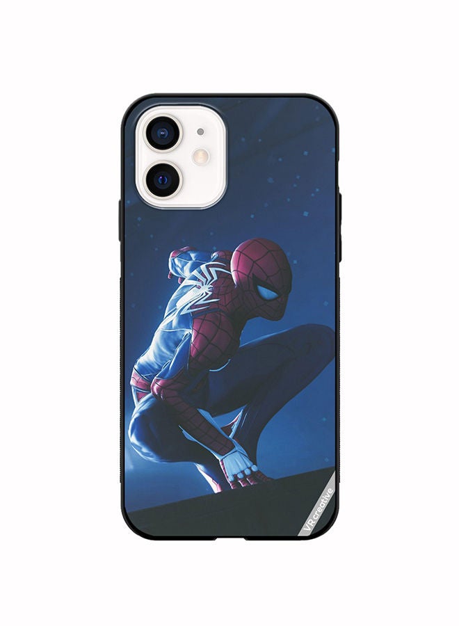 VR CREATIVE Protective Case Cover For Apple iPhone 12 mini Spiderman Design Multicolour - Image 1