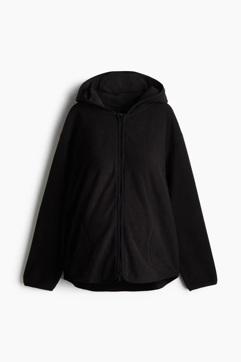 H&M MAMA Before &amp; After Babywearing fleece jacket