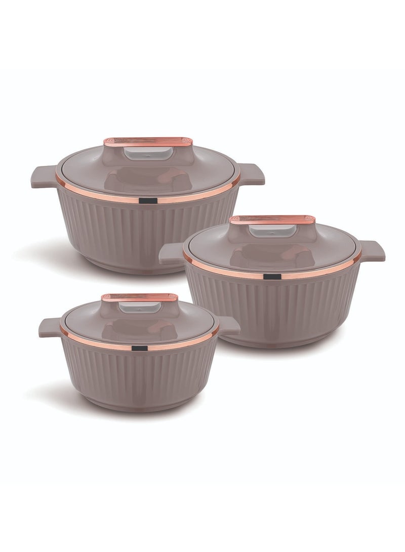 Asian Fancy Casserole Stainless Steel Insulated Hotpot 5000ML - Rose  - Image 3