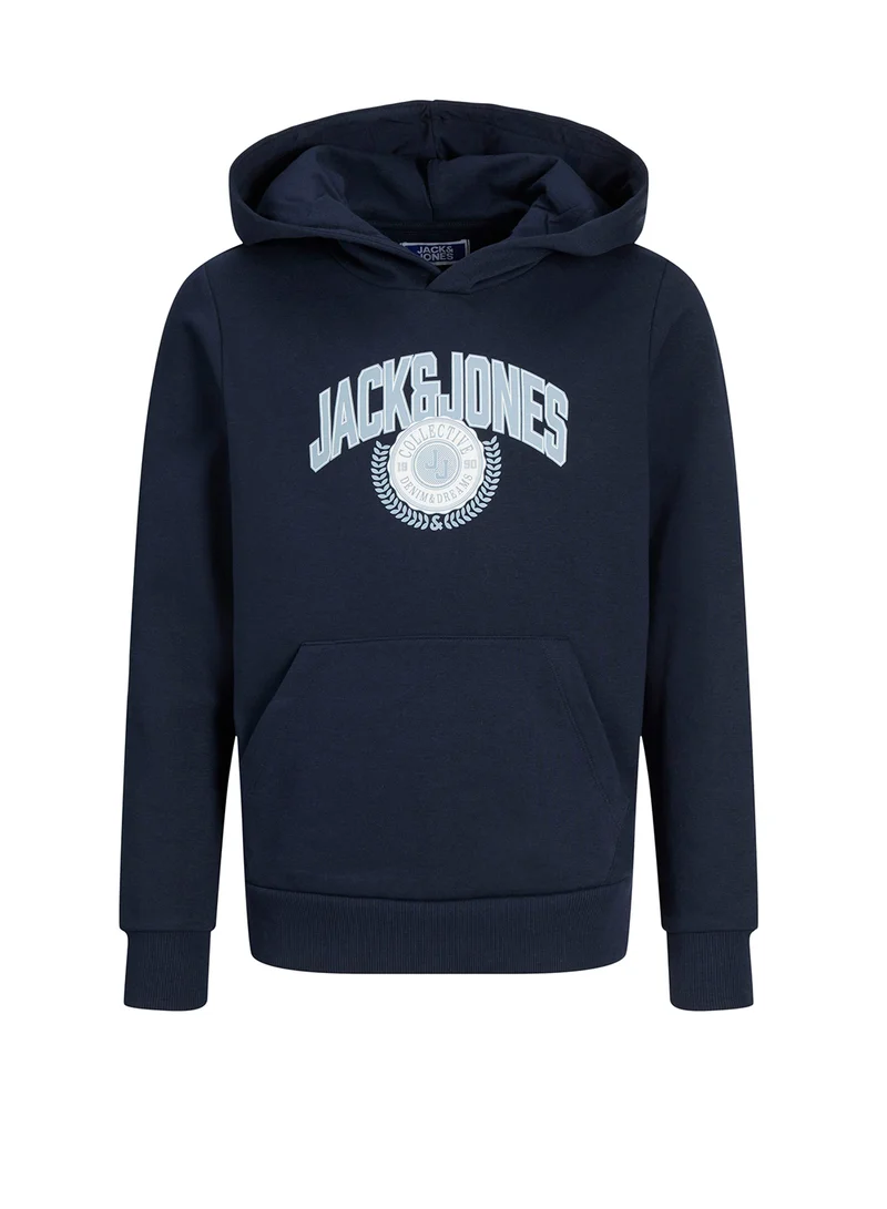 جاك وجونز جونيور Kids Graphic Print Hoodie