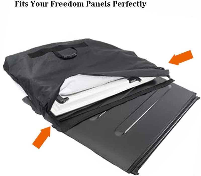 Opall Hard Top Freedom Top Panels Storage Bag for All 2007-2025 Jeep Wrangler JK JKU JL JLU Sports Sahara Freedom Rubicon Unlimited Gladiator JT 2 and 4 Doors - Image 4