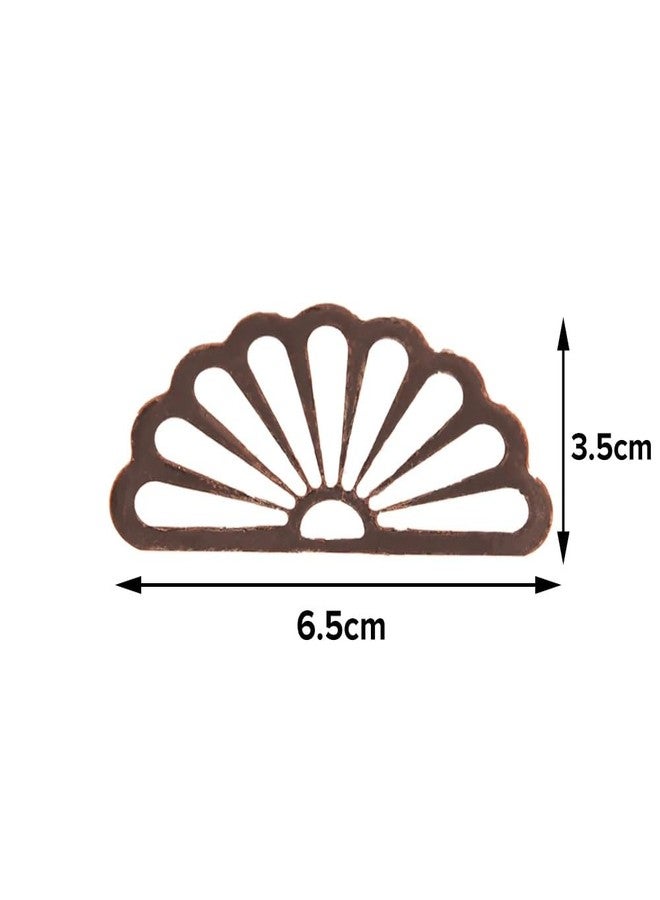 BAKERS 4U قالب سيليكون لتزيين الشوكولاتة بنمط مروحة (9 تجاويف) - Image 4