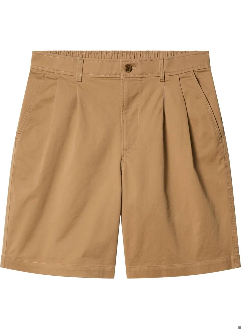 Calvin Klein Jeans Tigers Eye Cotton Twill Chino Shorts for Men | Best Price UAE