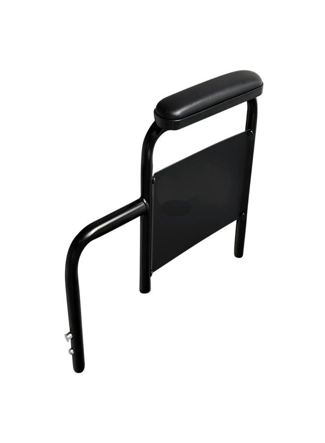 ForconMed Wheelchair Left Desk Length armrest Assembly Set,for Most Brands k1/k2/k7 Standard wheelchairs,Bariatric, Heavy-Duty Wheelchair and Transport Chairs (STDSSSDDAL).1Ea, Black - Image 1