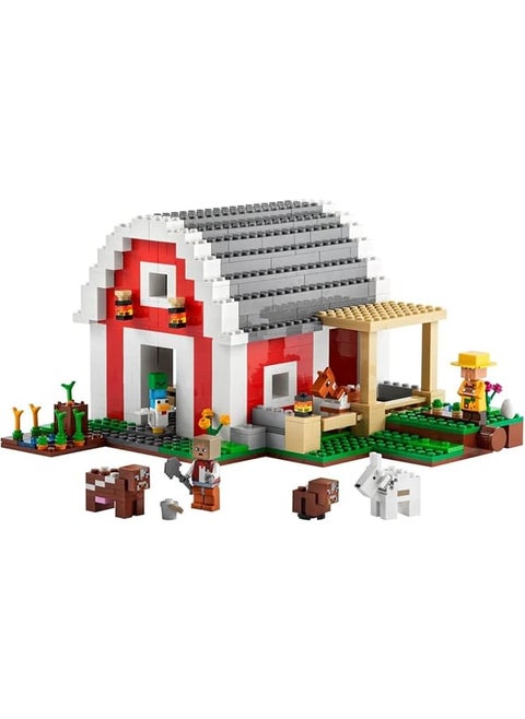 Minecraft The Red Barn 21187 Building Kit 799 Pieces