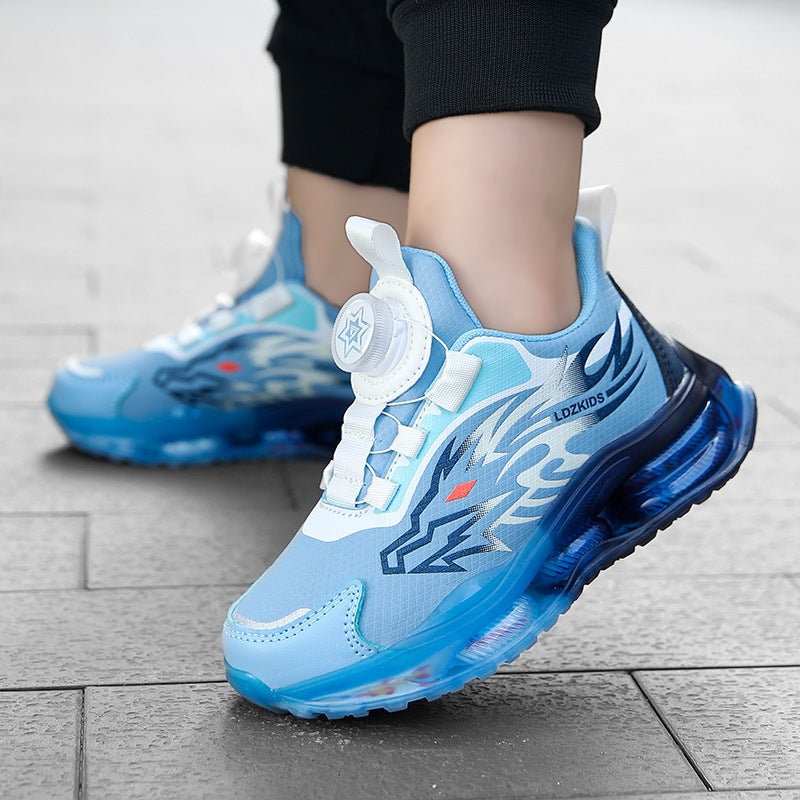 Mesh Sneakers Lightweight Flexible Sole Walking Shoes For Kids Indoor And Outdoor Activities - Image 1
