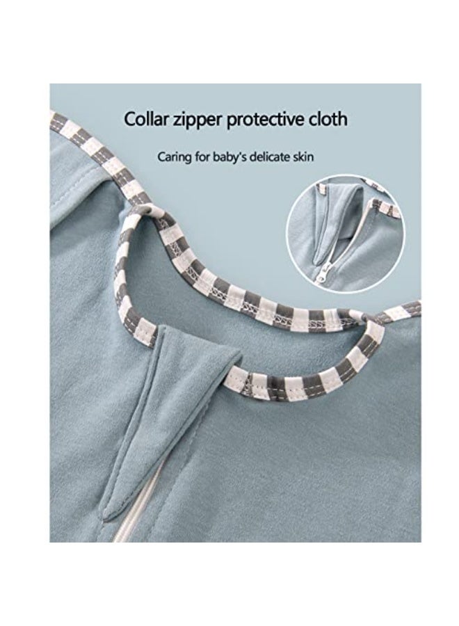 LinJie Baby Swaddle Wrap,BABY Sleep Sack,Baby Sleeping Bag With Arms,Newborn Swaddle Blanket Wrap 2 Way Zipper Unisex For 3-9 Months Baby (S（60 * 35cm ）) - Image 3