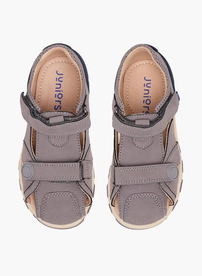 جونيورز Boys Hook & Loop Fisherman Sandals