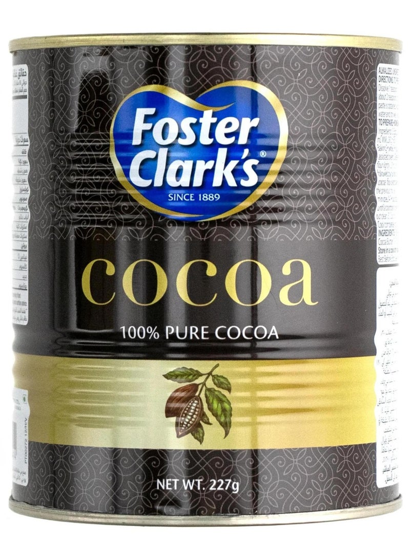 Foster Clark's 100% Pure Cocoa Powder 227 G - Image 1