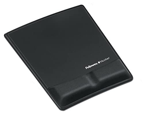 Fellowes Mouse Pad/Wrist Support with Mircoban Protection, Black (9181201) - Image 4