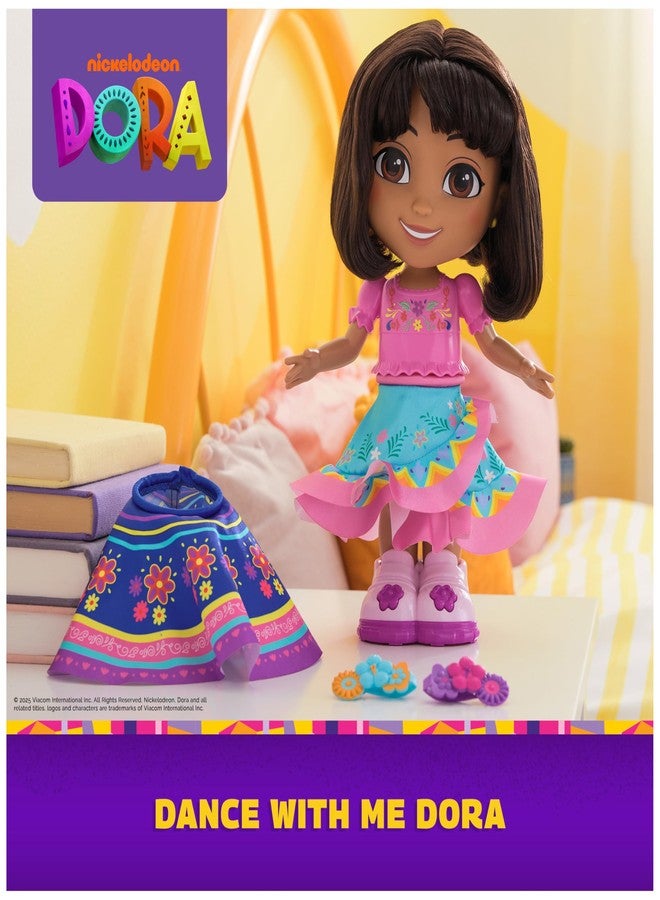 Dora, Dance with Me Dora, Interactive Dancing Doll with 2 Skirts, Bilingual Phrases & Music, Kids Toys for Girls & Boys Ages 3 and Up - Image 2