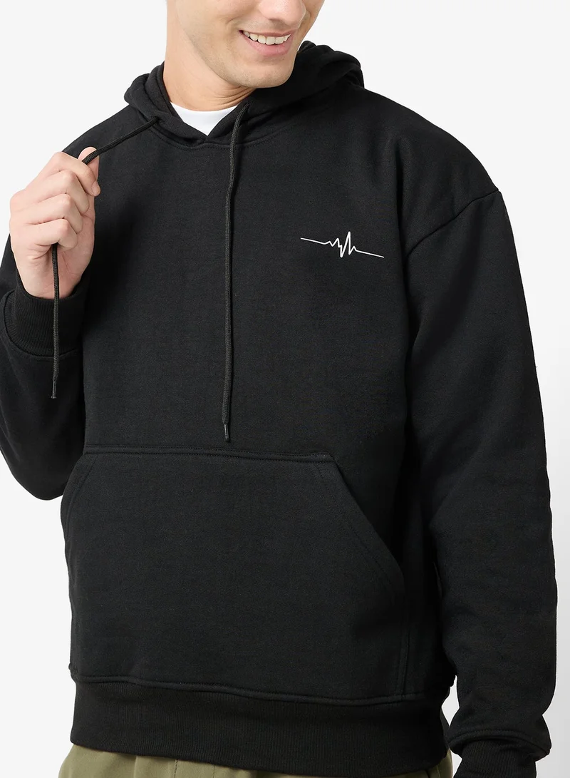Seventy Five Basics  Regular Fit Hoodie for Men | Best Price UAE