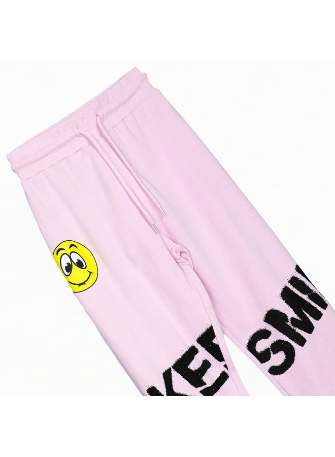 AIKO - Girls Keep Smile Sweat Top And Jogger Set - Image 5