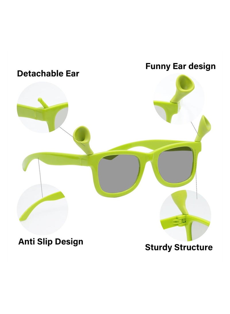 Green Monster Headband with Ears Cute Headband Shrek Dressing Up Ears for Funny Themed Party Dressing Up Costume Cosplay Gifts - Image 3