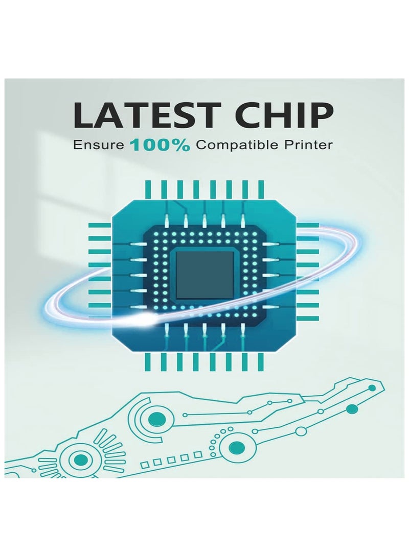 Office Maker Office Maker Compatible 106A W1106A Toner Cartridge for HP Laser 107w 107a  MFP135a  135w 137fnw Printer 2-Pack with Free A4 Double-A Ream - Image 5