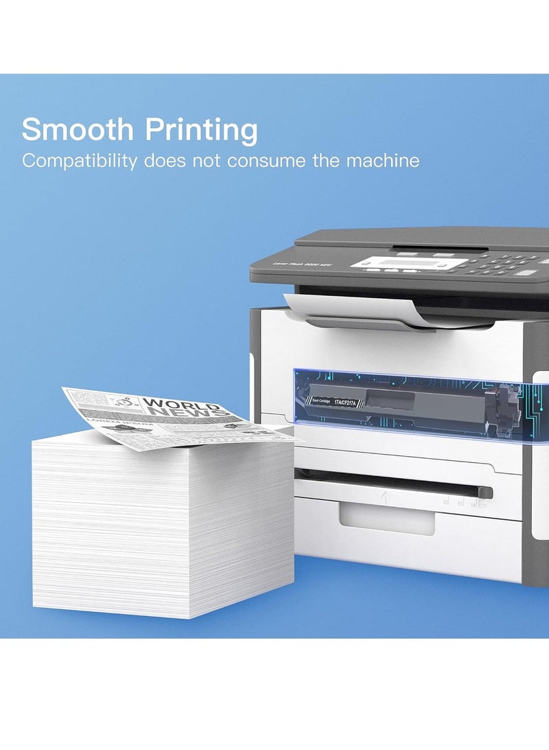 Office Maker Office Maker Compatible 106A W1106A Toner Cartridge for HP Laser 107w 107a  MFP135a  135w 137fnw Printer 2-Pack with Free A4 Double-A Ream - Image 3