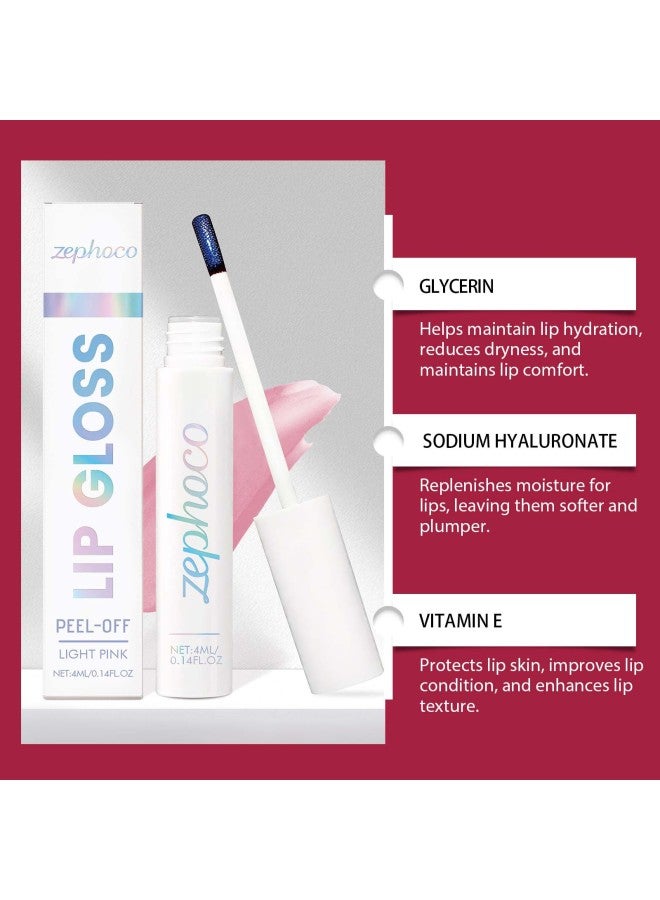 zephoco Peel-off Lip Tint, Gentle Daily Lip Care, Hydrating And Moisturizing, Water Glossy Even Color, Nourishing Lips - Image 3