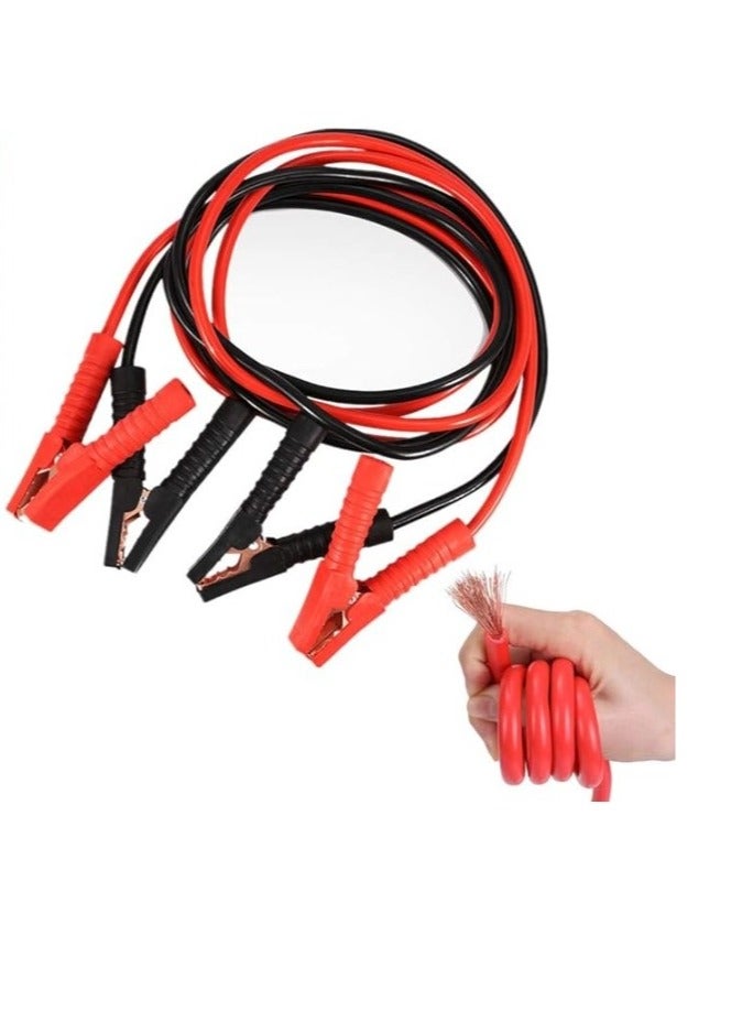 بوس_لايف_ستايل كابلات معززة شديدة التحمل، 2000 أمبير، طول 3 أمتار، 12 مقياس، موصلات 3/8 بوصة - Image 2