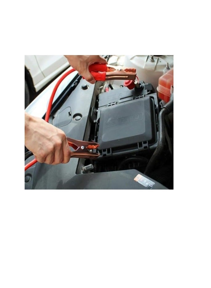 بوس_لايف_ستايل كابلات معززة شديدة التحمل، 2000 أمبير، طول 3 أمتار، 12 مقياس، موصلات 3/8 بوصة - Image 3