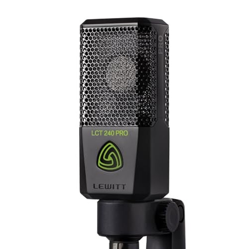 Lewitt ميكروفون مكثف مدمج LCT-240-PRO، أسود - Image 1