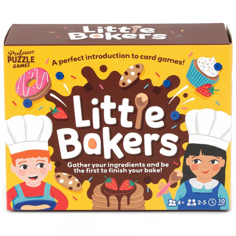 Professor Puzzle Little Bakers Ingredients Recipe Card Game Fun Fast Paced Set Collection Ideal Starter Game Kids Ages 4 25 Players - Image 3